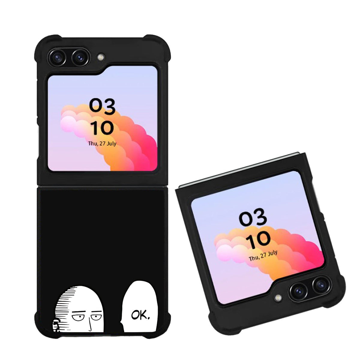 One Punch Man Saitama Case Samsung Galaxy Z Flip 5 5G BC2101