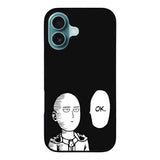 One Punch Man Saitama Case iPhone 16 Plus BC2101