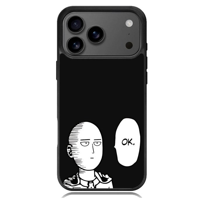 One Punch Man Saitama iPhone 17 Pro Max Case BC2101