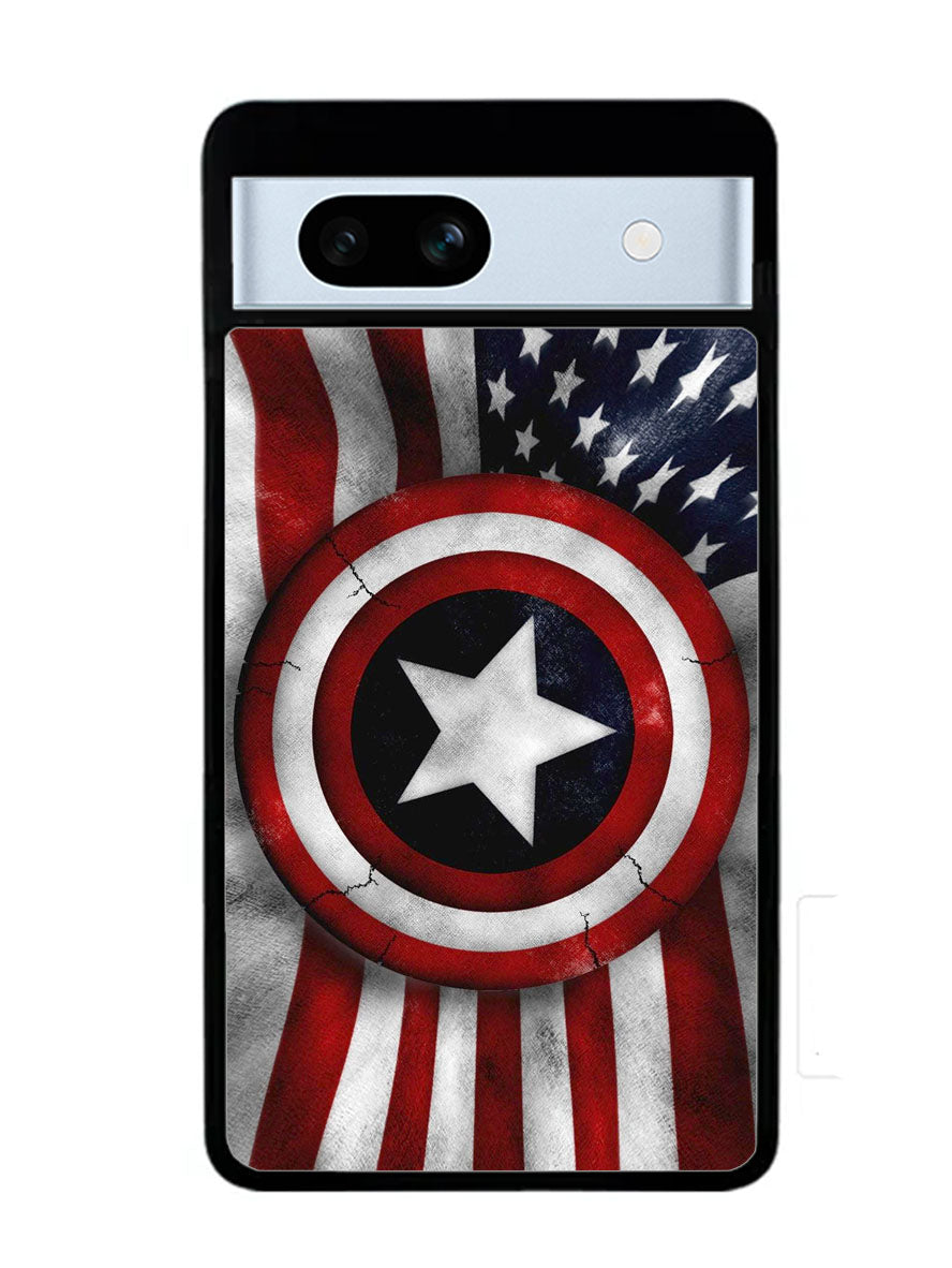 Shield Captain America Google Pixel 7A Case