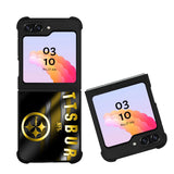 Pittsburgh NFL Gold Case Samsung Galaxy Z Flip 5 5G BC2018
