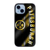 Pittsburgh NFL Gold Case iPhone 15 BC2018