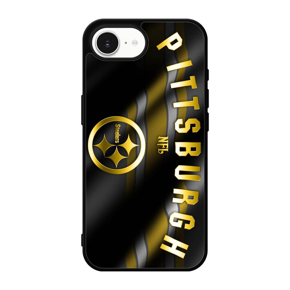 Pittsburgh NFL Gold iPhone 16e Case BC2018