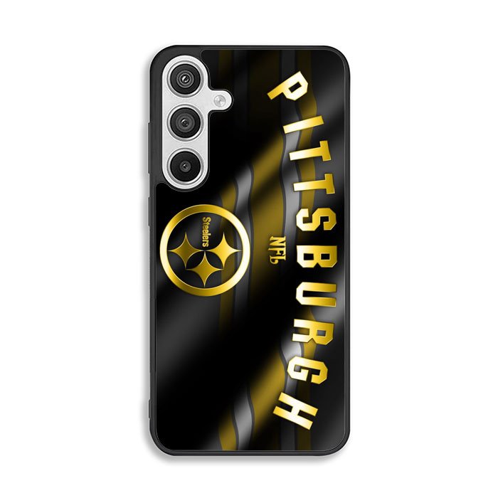 Pittsburgh NFL Gold Samsung Galaxy A26 Case BC2018
