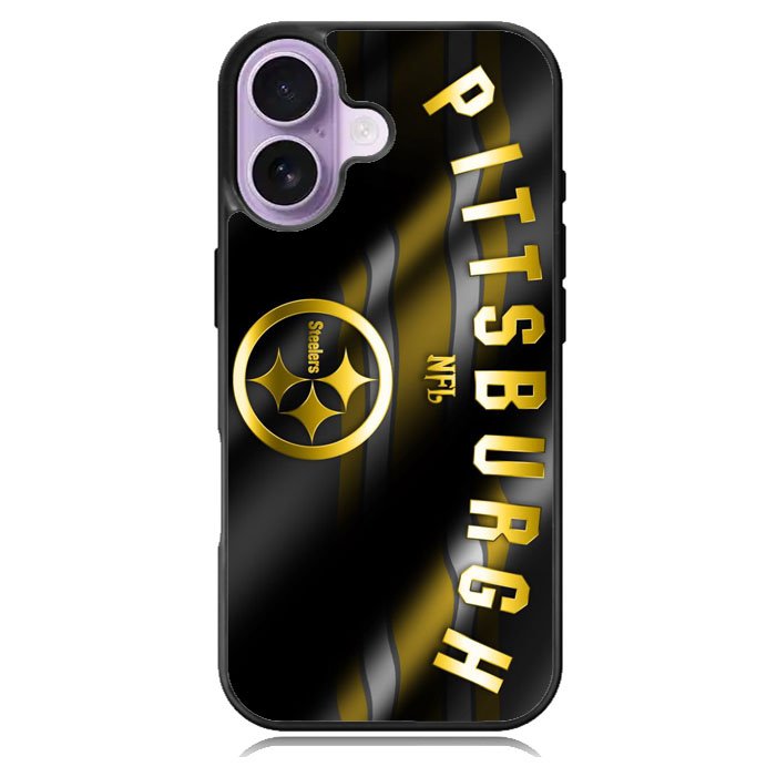 Pittsburgh NFL Gold iPhone 17 Case BC2018