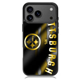 Pittsburgh NFL Gold iPhone 17 Pro Max Case BC2018