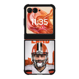 The Land Cleveland Browns Motorola Moto Razr 2025/2024 , Moto Razr 60/50 Case BC2007