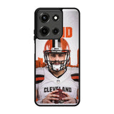 The Land Cleveland Browns Motorola Moto G 5G 2025 Case BC2007