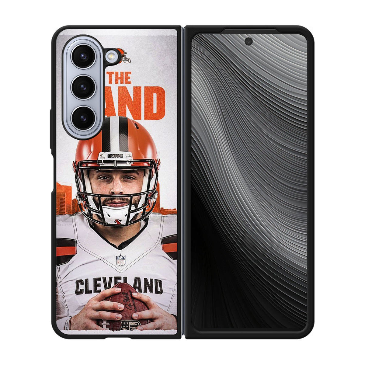 The Land Cleveland Browns Case Samsung Galaxy z Fold 5 5G BC2007