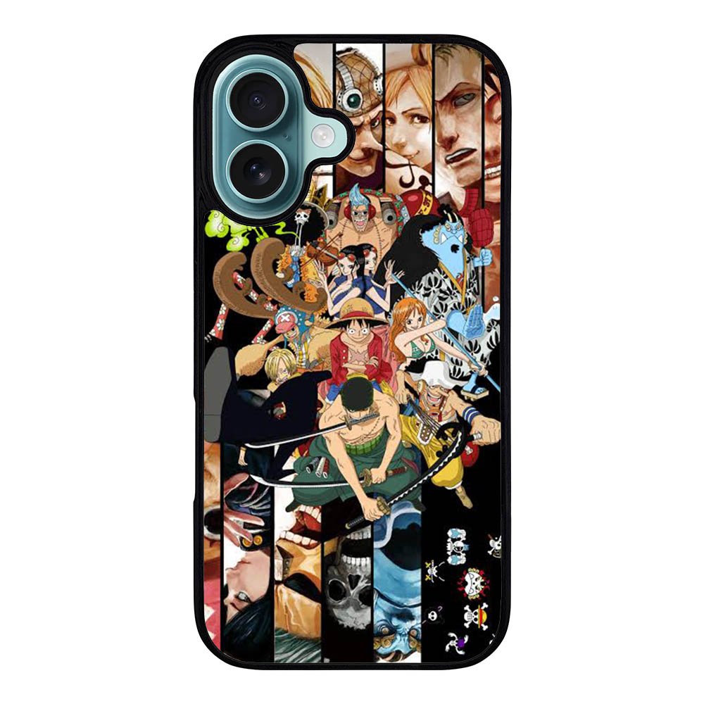 One Piece All Crews Case iPhone 16 Plus BC2097