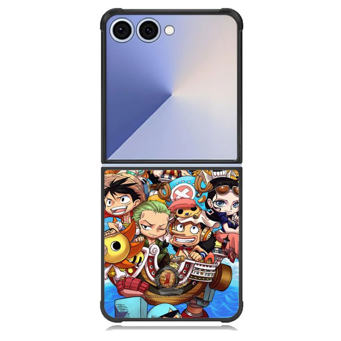 One Piece Around The World Samsung Galaxy Z Flip 7 Case BC2098