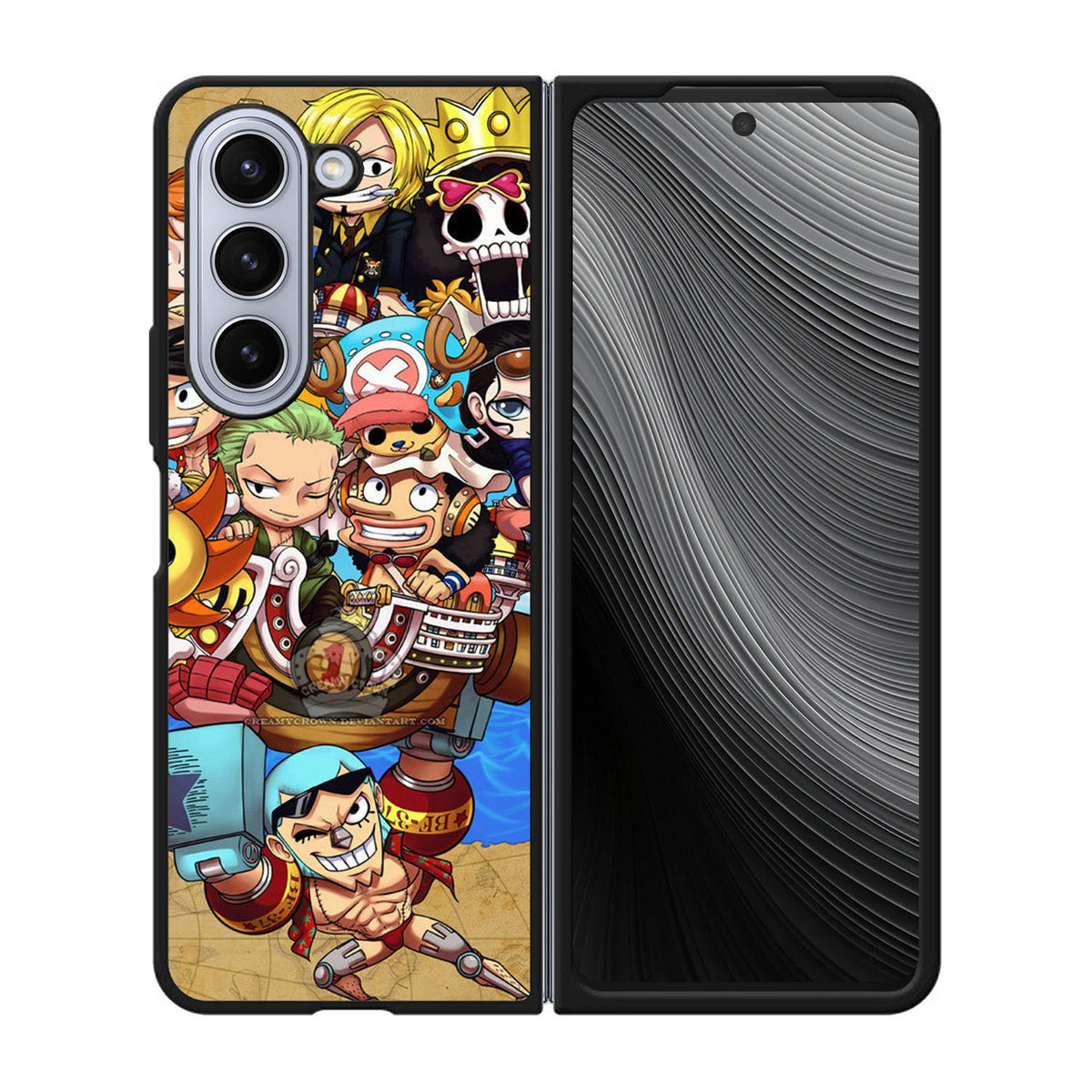 One Piece Around The World Case Samsung Galaxy z Fold 5 5G BC2098