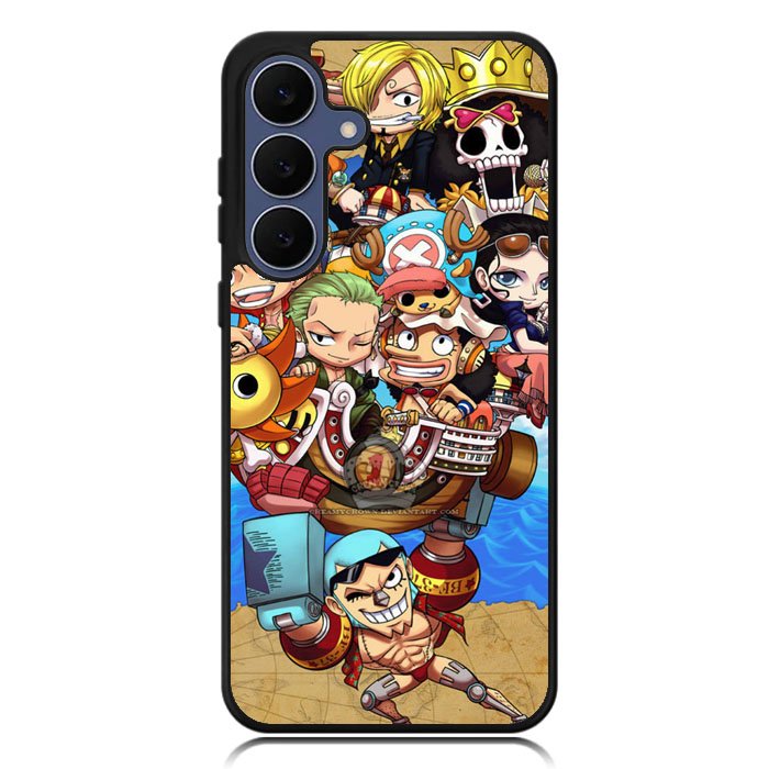 One Piece Around The World Samsung Galaxy S25 FE Case BC2098