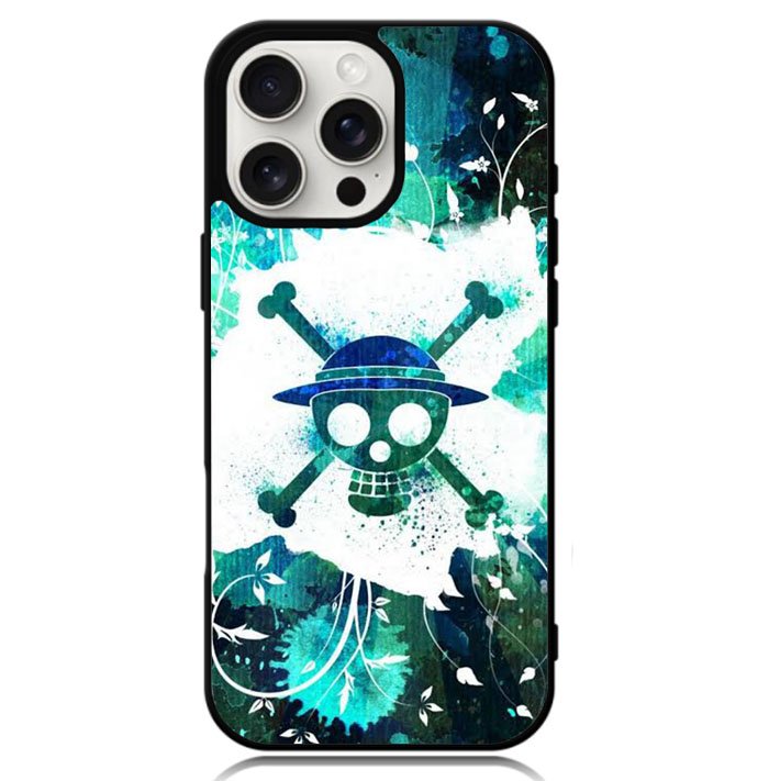 One Piece Skull Logo Case iPhone 16 Pro Max BC2100