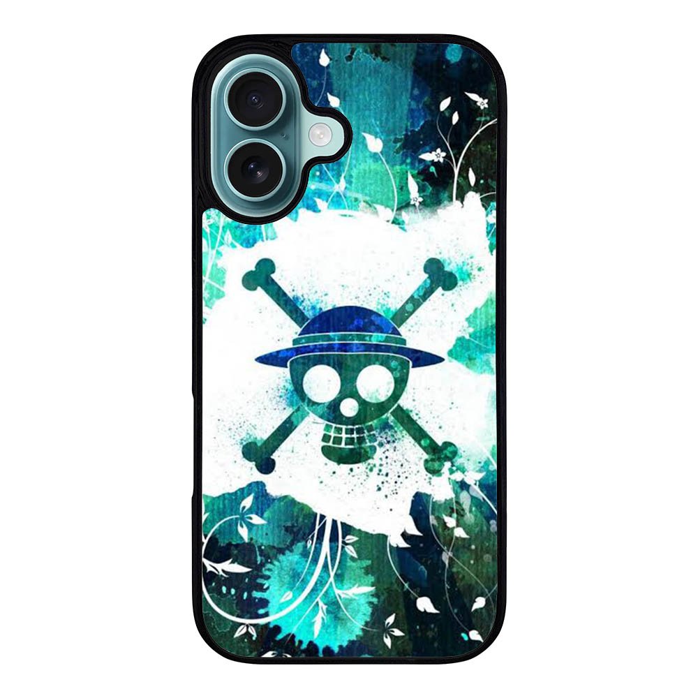One Piece Skull Logo Case iPhone 16 Plus BC2100