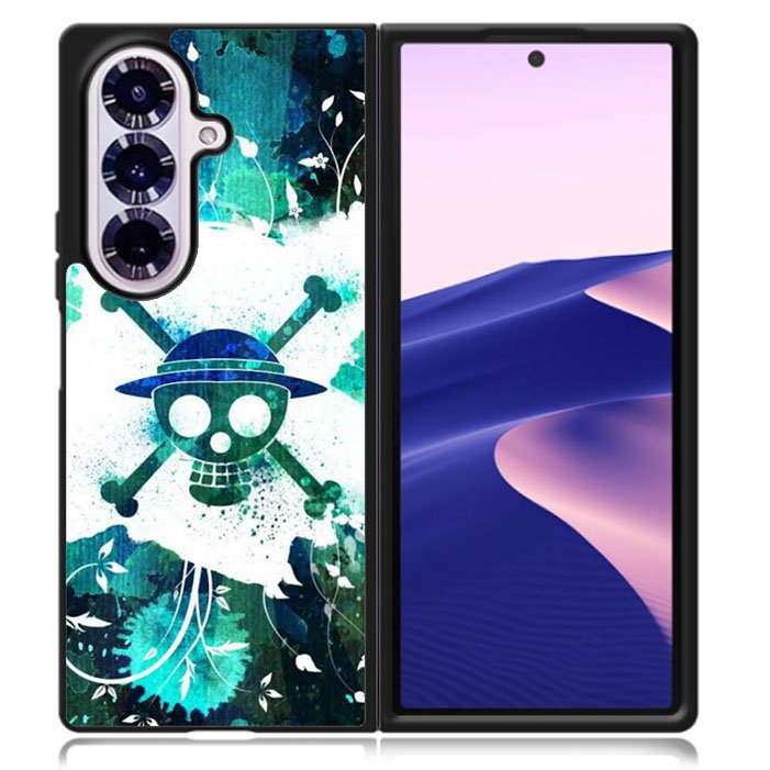 One Piece Skull Logo Samsung Galaxy Z Fold 7 5G Case BC2100