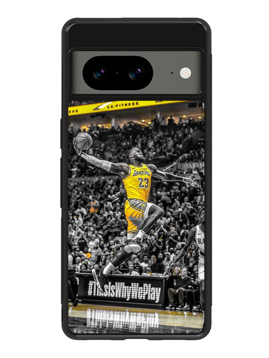 La Lakers Slam Dunk Google Pixel 8a Case