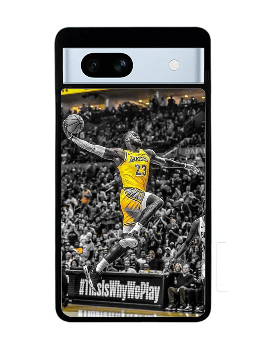 La Lakers Slam Dunk Google Pixel 7A Case