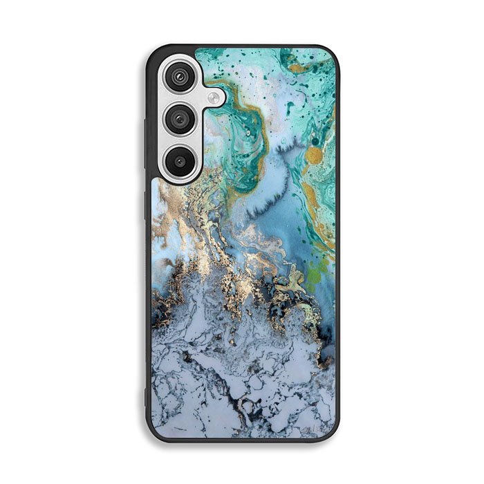 Marble Blue Samsung Galaxy A26 Case FE2244