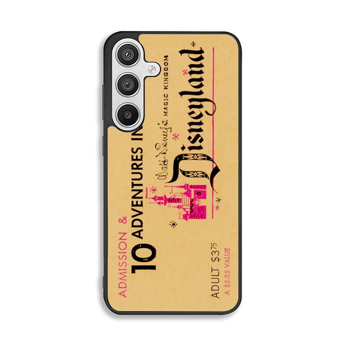 Vintage Disneyland Ticket Samsung Galaxy A26 Case FE0015