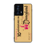 Vintage Disneyland Ticket Motorola Moto G Power 5G 2024 Case FE7004