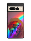 Dog Rainbow Light Google Pixel 7 Pro Case