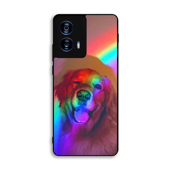 Dog Rainbow Light Motorola Moto G Power 5G 2024 Case FE8218