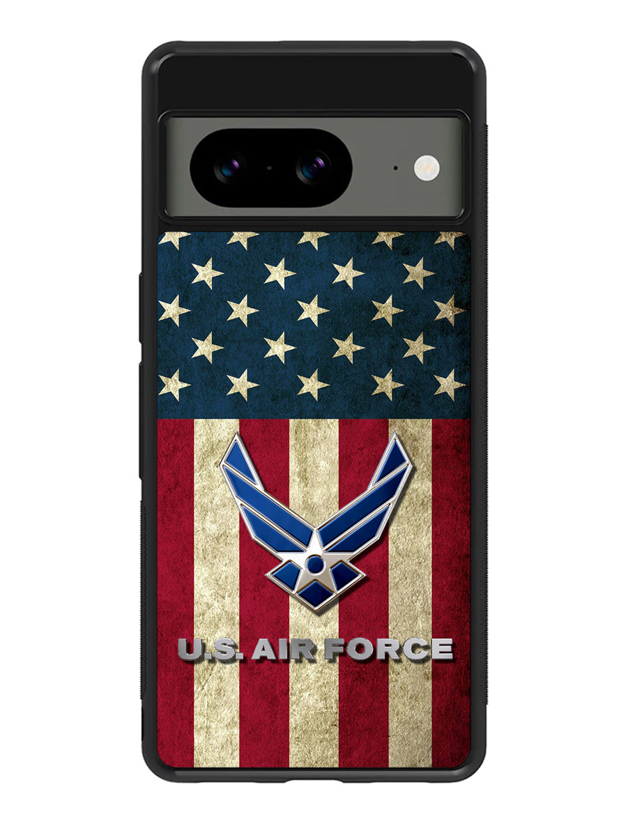 Us Air Force Military Usa Flag Google Pixel 8a Case