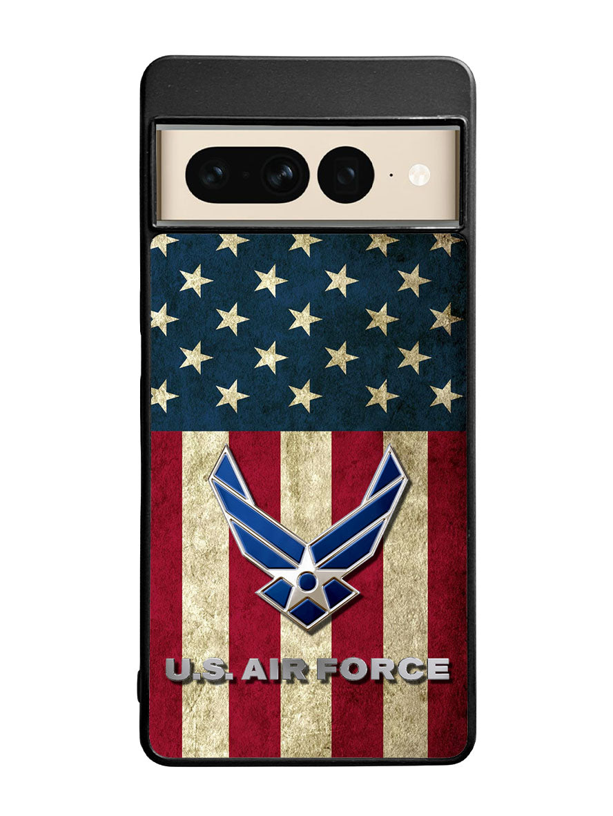 Us Air Force Military Usa Flag Google Pixel 7 Pro Case