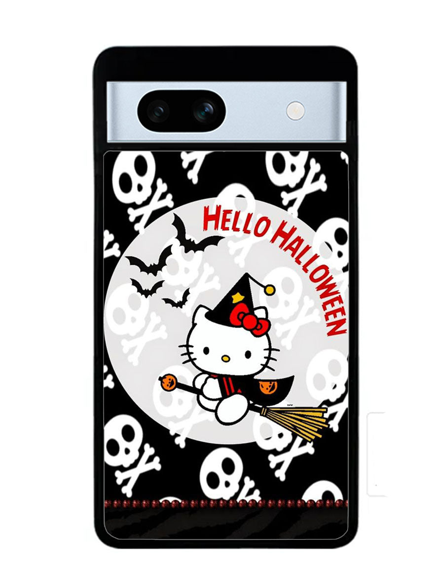 Hello Halloween Kitty Google Pixel 7A Case