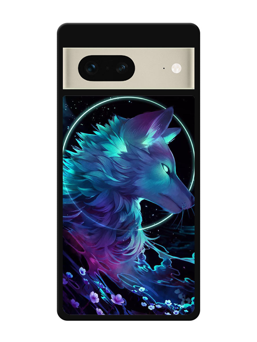 Cosmic Wolf of Galaxy Google Pixel 7 Case
