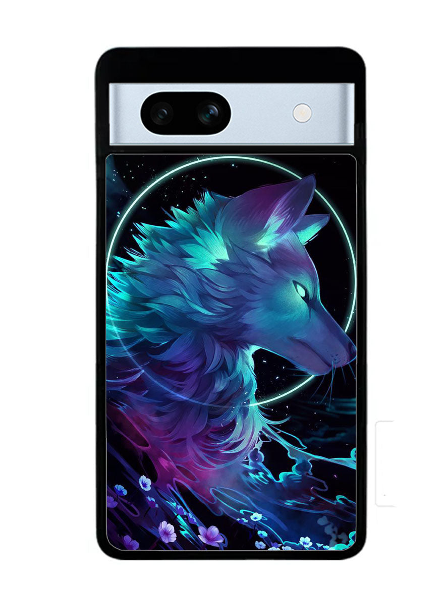 Cosmic Wolf of Galaxy Google Pixel 7A Case