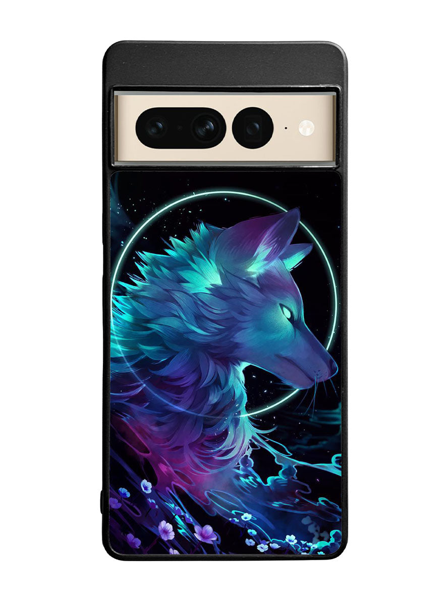 Cosmic Wolf of Galaxy Google Pixel 7 Pro Case