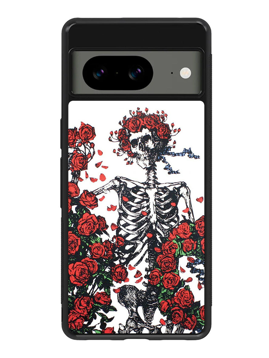 Grateful Dead Bones And Roses Google Pixel 8a Case
