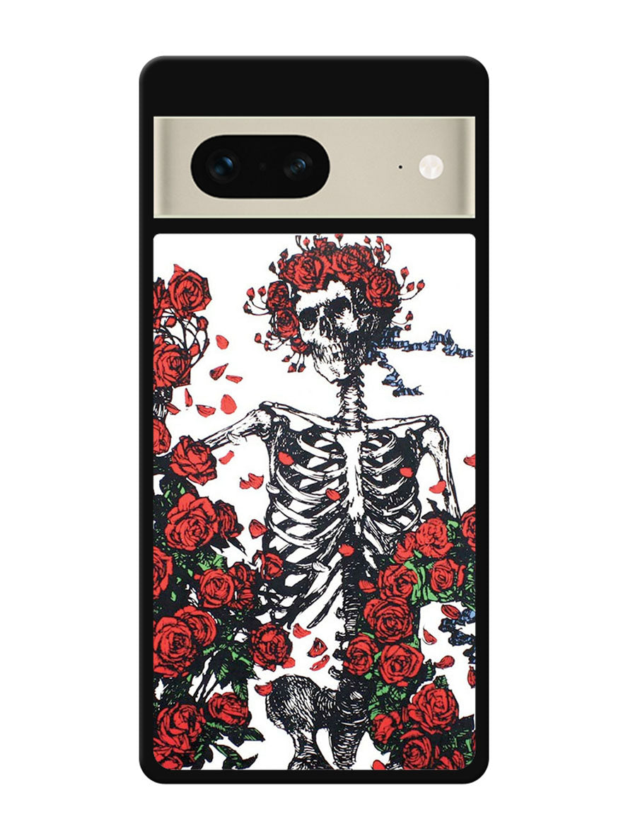 Grateful Dead Bones And Roses Google Pixel 7 Case