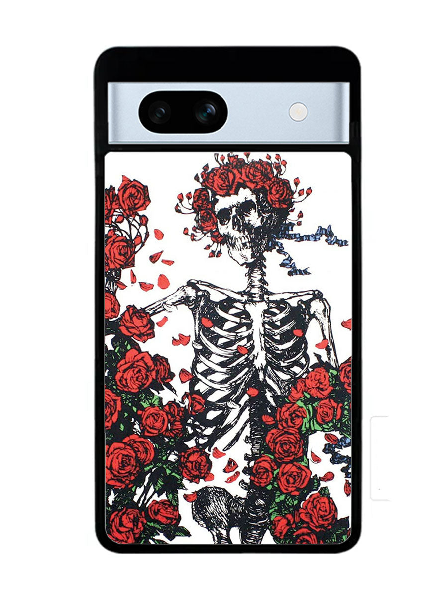 Grateful Dead Bones And Roses Google Pixel 7A Case