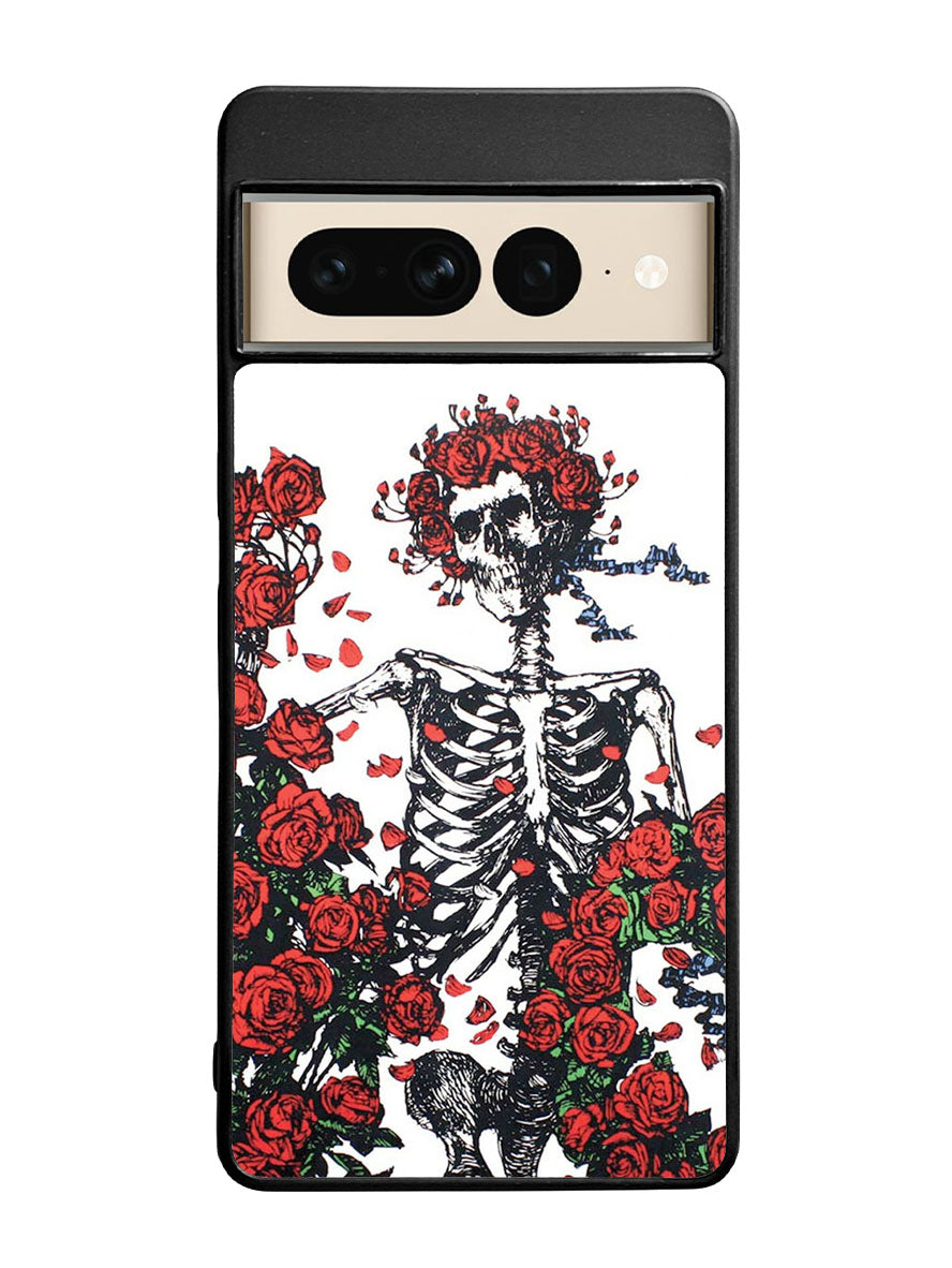 Grateful Dead Bones And Roses Google Pixel 7 Pro Case