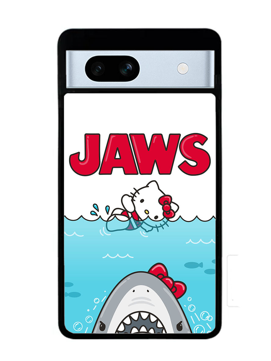 Jaws Hello Kitty Google Pixel 7A Case