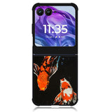Koi Fish Watercolor Painting Motorola Moto Razr 2024 , Moto Razr 50 Case
