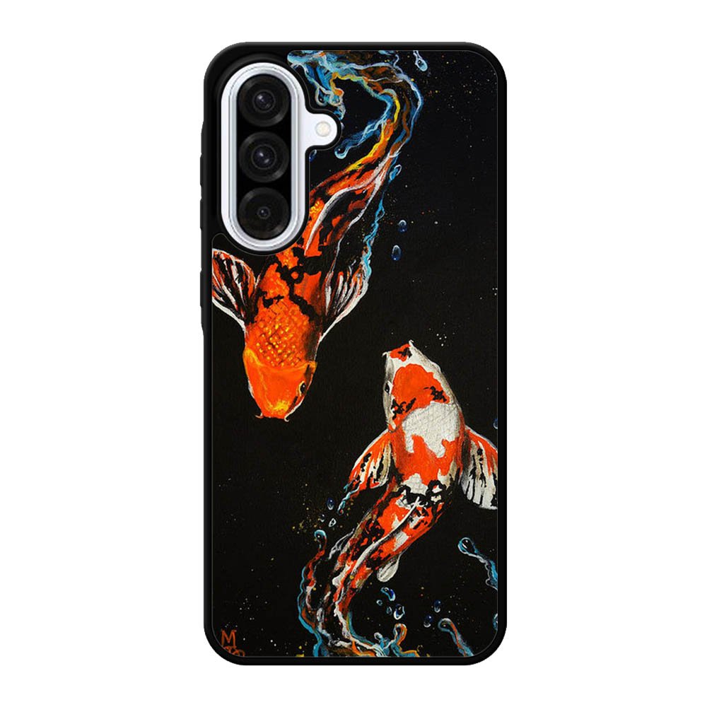 Koi Fish Watercolor Painting Samsung Galaxy A56 Case FE1085