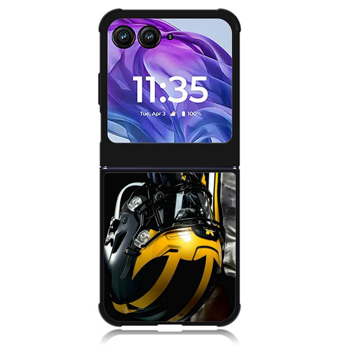 Michigan Wolverines Football 2nd Motorola Moto Razr 2024 , Moto Razr 50 Case