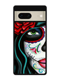 Sugar Skull Acrylic Paintin Google Pixel 7 Case