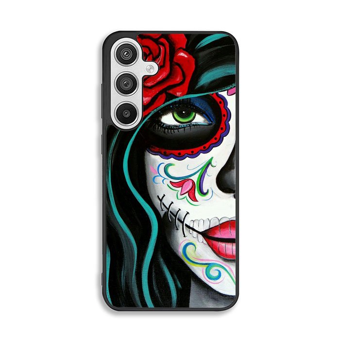 Sugar Skull Acrylic Paintin Samsung Galaxy A26 Case FE0601