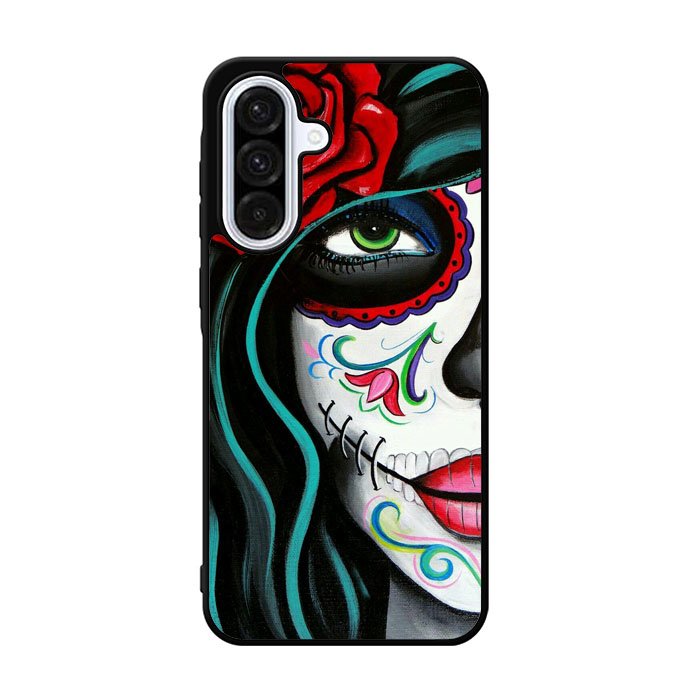 Sugar Skull Acrylic Paintin Samsung Galaxy A36 Case FE0958
