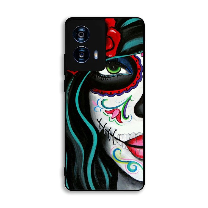Sugar Skull Acrylic Paintin Motorola Moto G Power 5G 2024 Case FE0601
