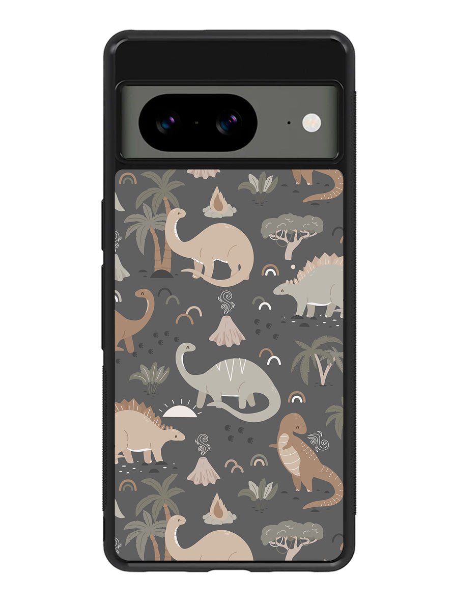 Cute Dinosaurs Google Pixel 8a Case