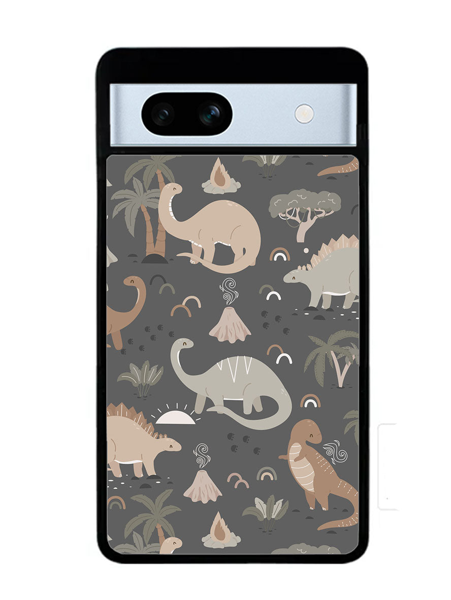 Cute Dinosaurs Google Pixel 7A Case