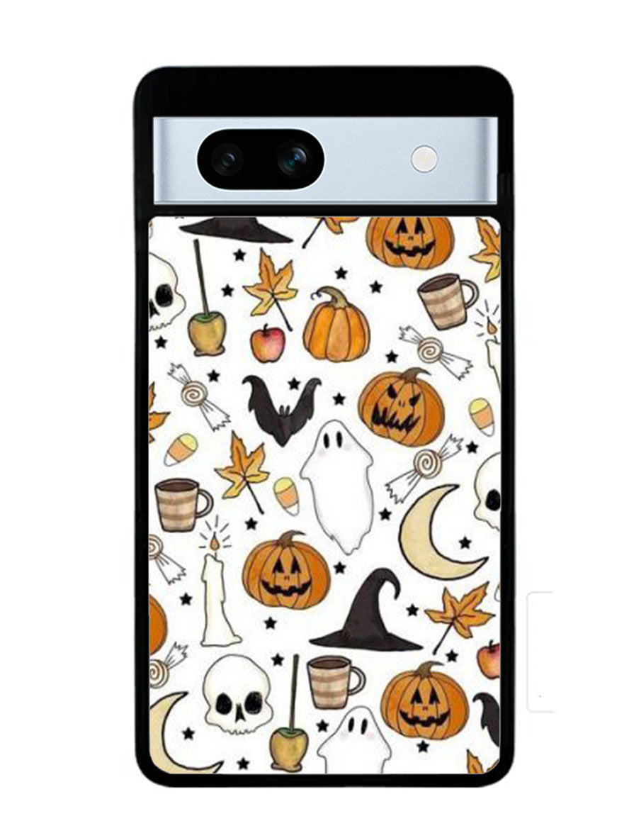 Halloween Pattern Google Pixel 7A Case