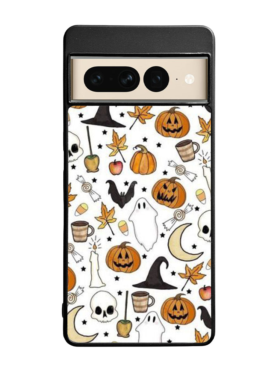 Halloween Pattern Google Pixel 7 Pro Case