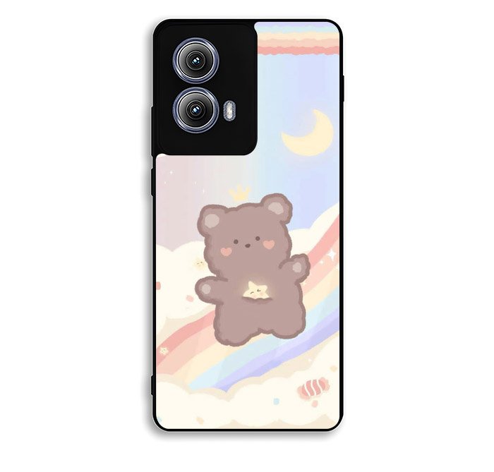 Kawaii Cute Bear Motorola Moto Edge 2024 Case FE1692